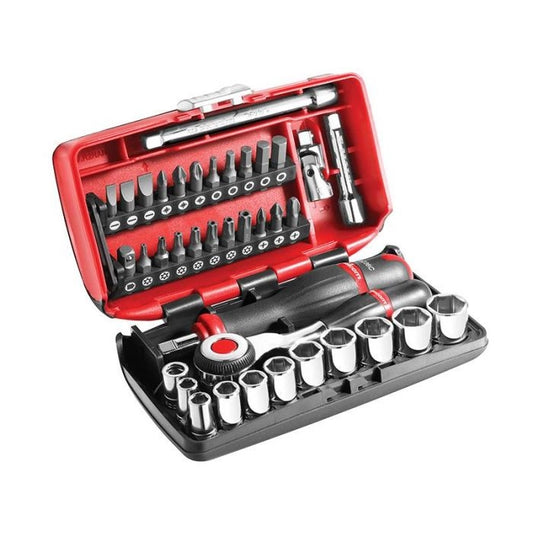 Facom FCMR360NANO 1/4in Drive Socket Set, 38 Piece