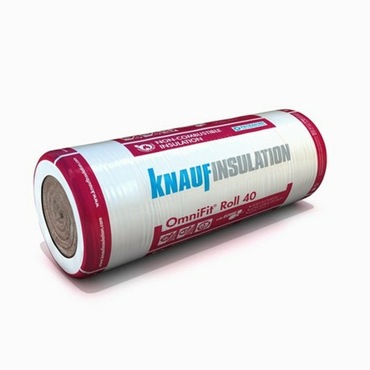 Knauf Steeftherm 40 Roll 8650mm x 1200mm x 100mm - Pack of 24 | 249.12m2